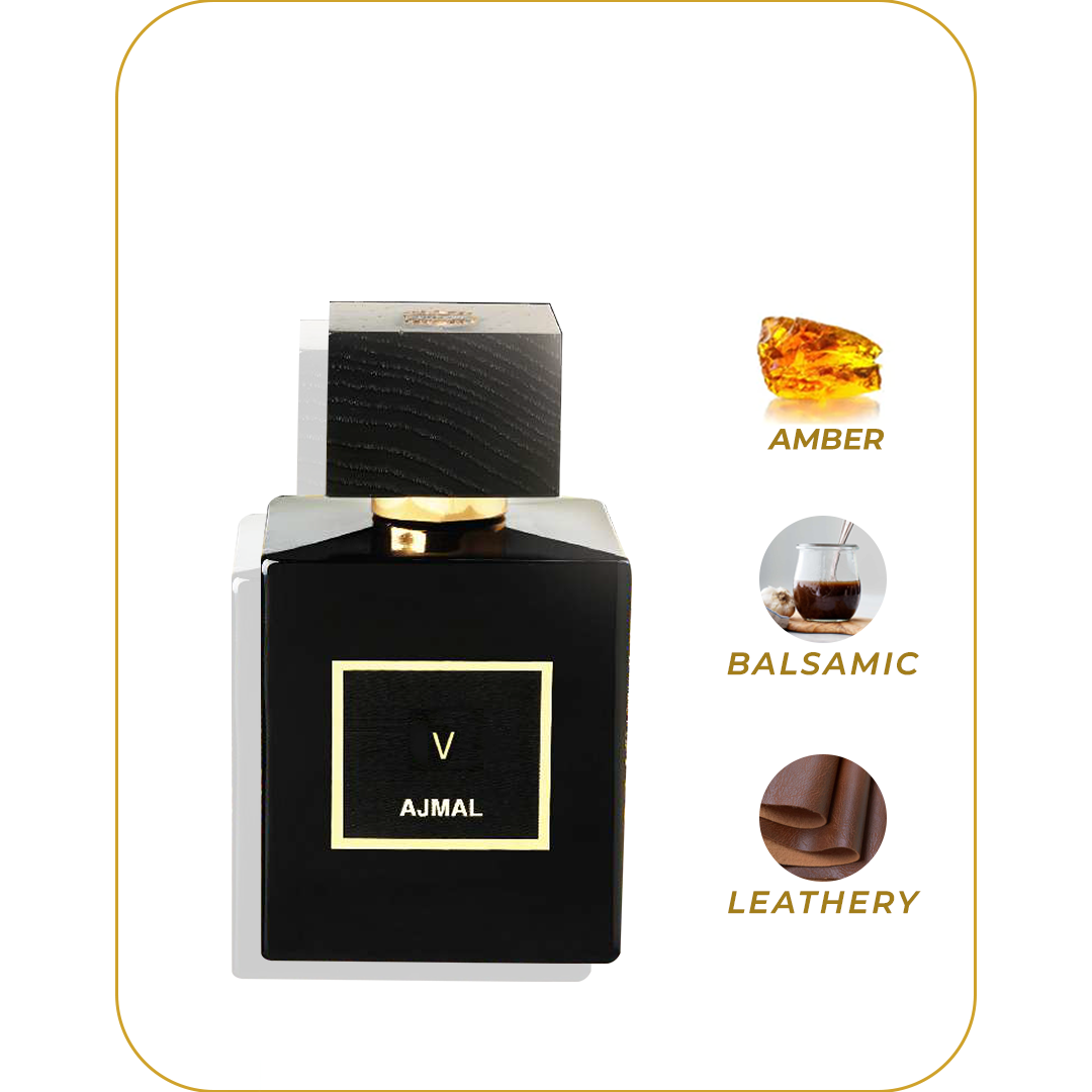 V by Ajmal (Gold), 100ml (3.4 fl oz)