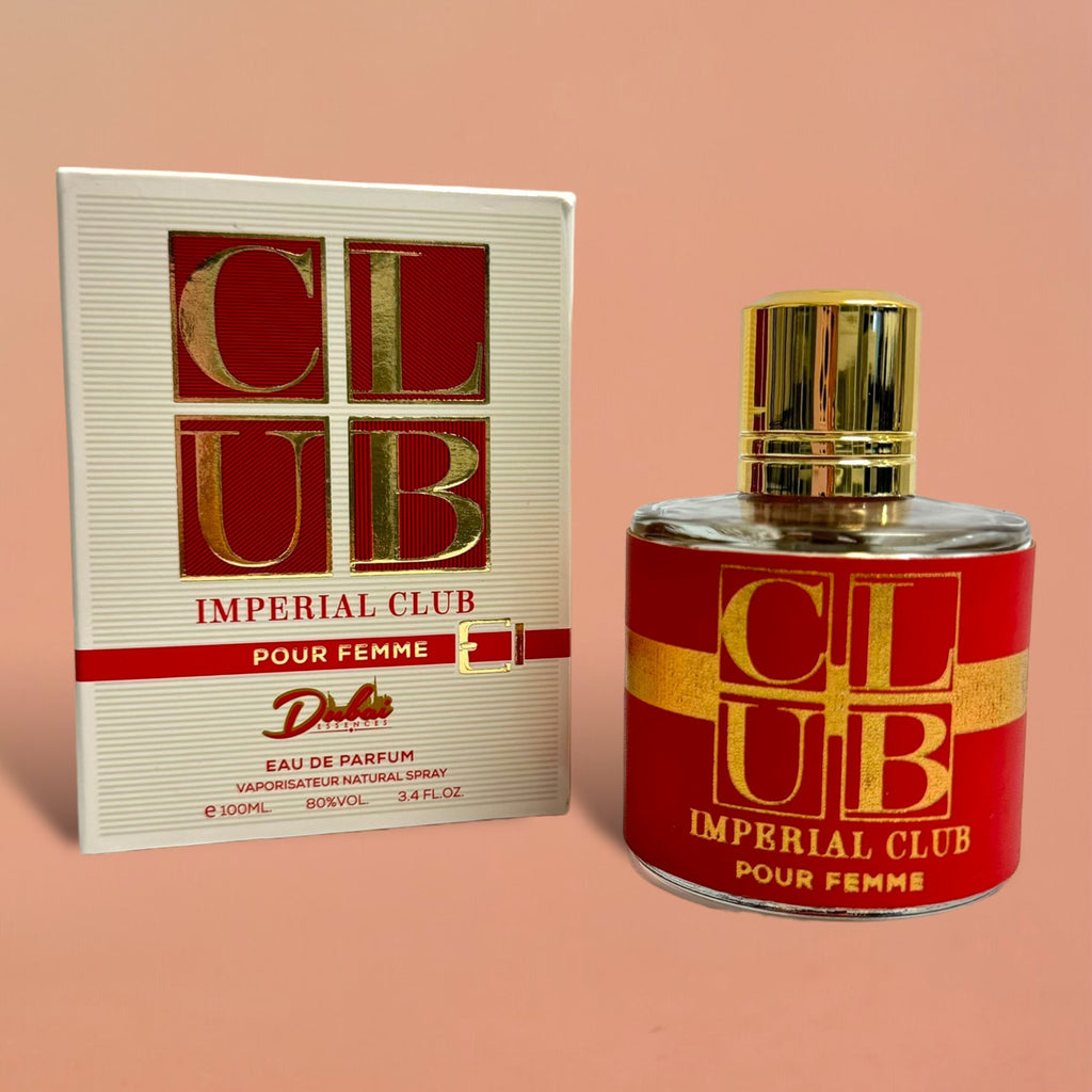 Imperial Club Pour Femme by Dubai Essences 100ml EDP bottle and box