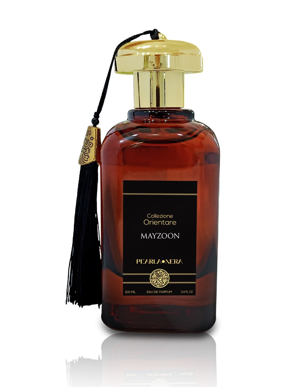 Mazzoon by Perla Nera 100ml EDP — 02 bottle studio front