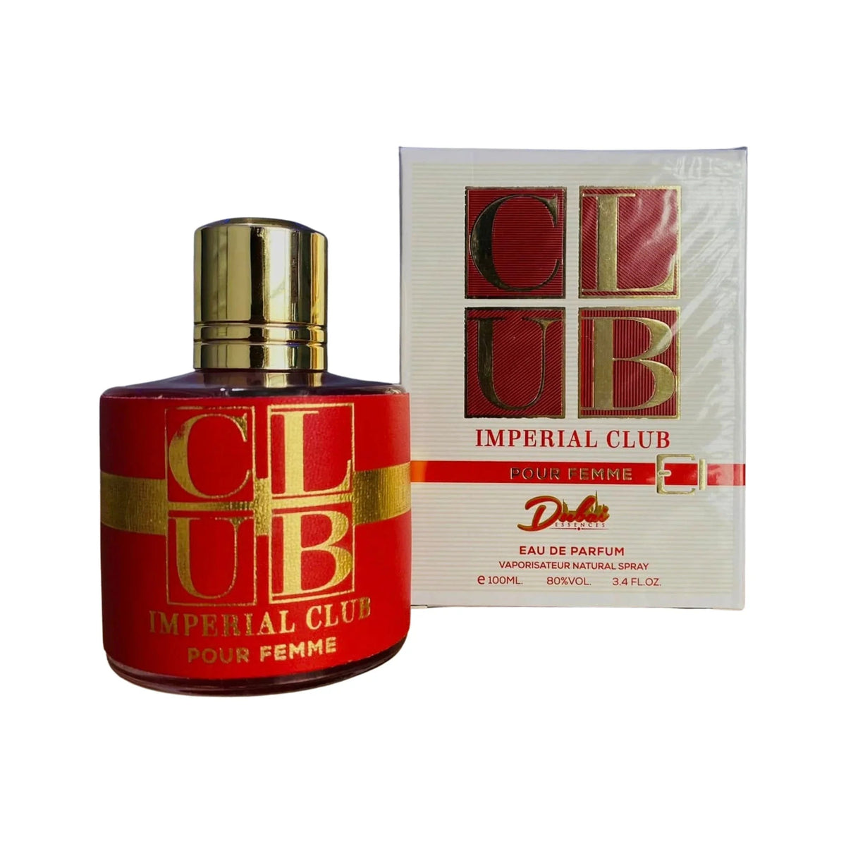 Imperial Club Pour Femme by Dubai Essences 100ml Eau de Parfum with box