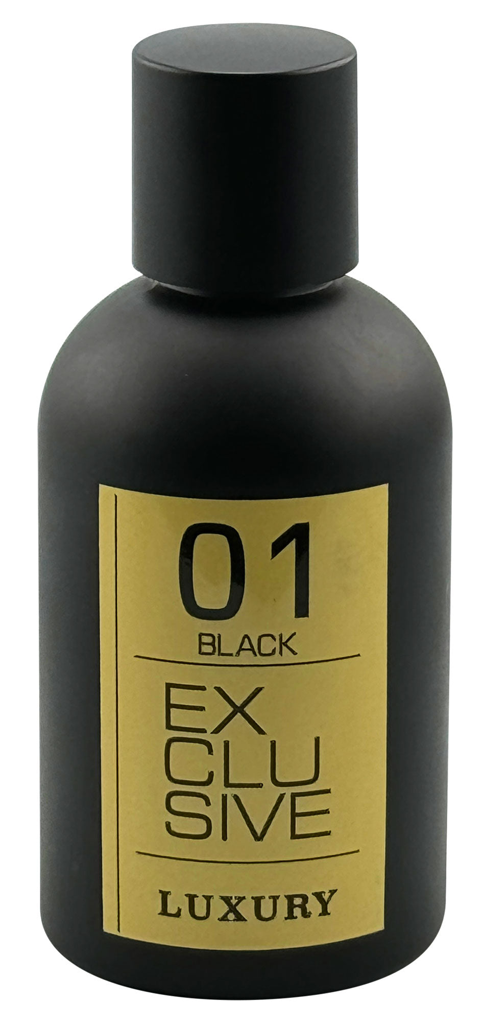 Number One Black Exclusive — bottle gold label