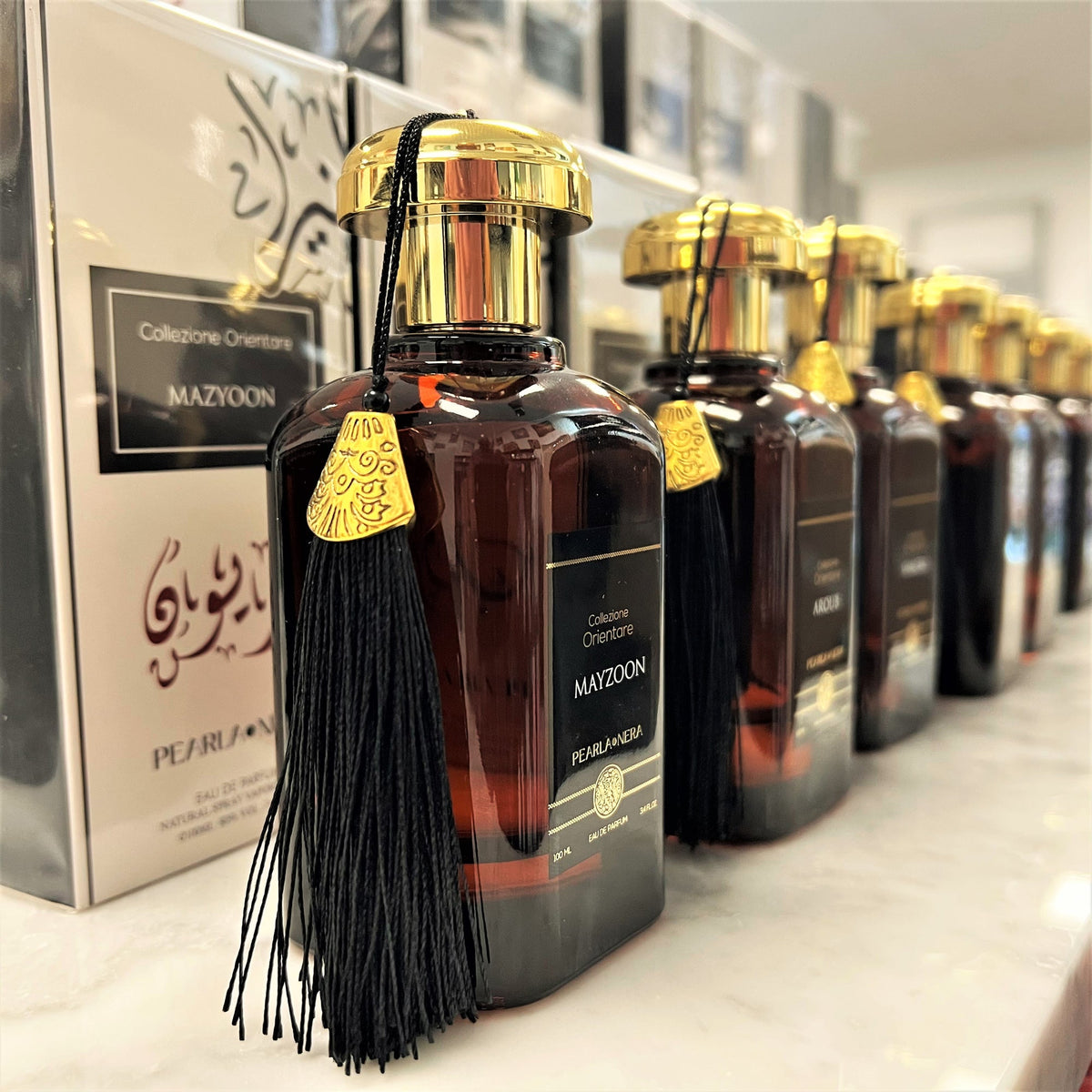 Mazzoon by Perla Nera 100ml EDP — 04 bottle and box collection