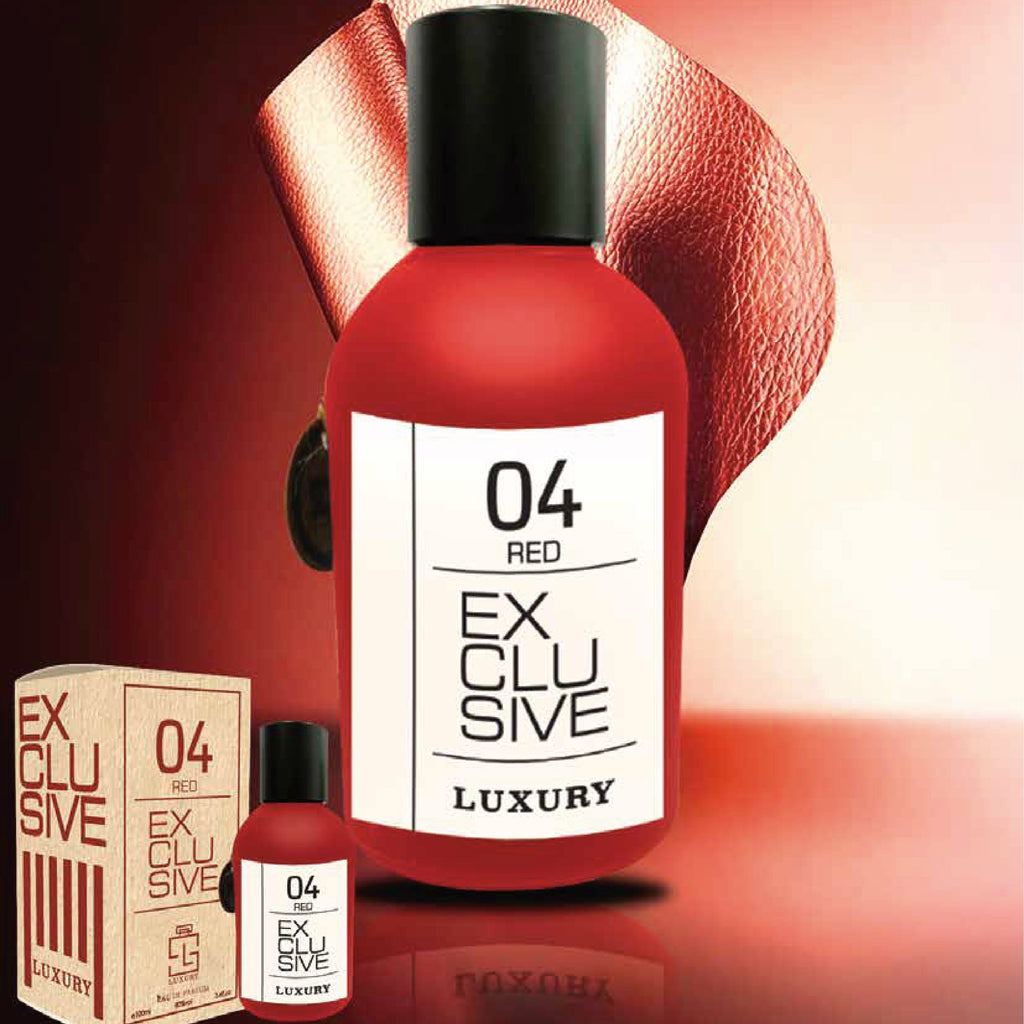 Khalis 04 Red Exclusive bottle and box official product image