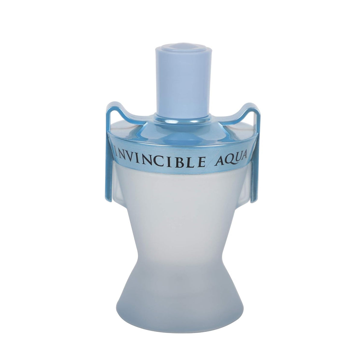Invincible Aqua by MCH Beauty, 100ml EDT — frosted blue bottle