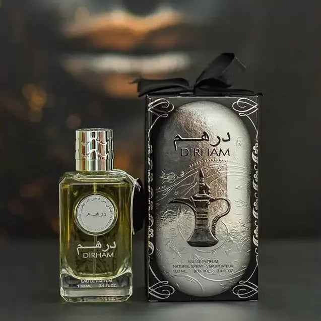 Dirham by Ard Al Zaafaran 100ml Eau de Parfum bottle and box