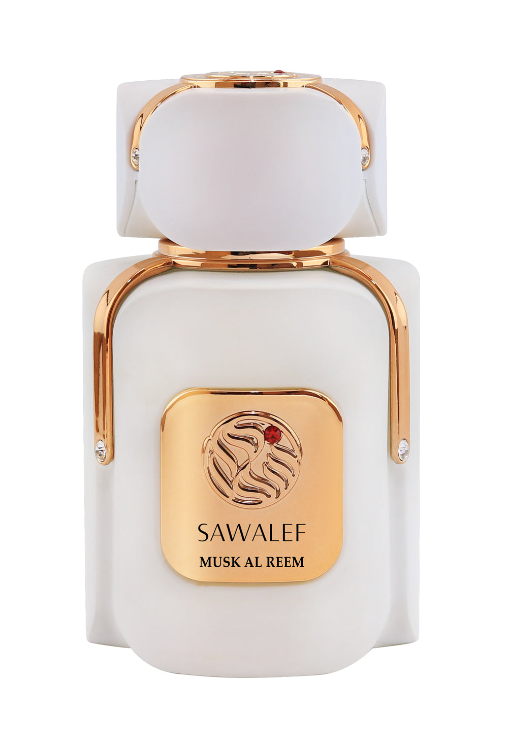Musk Al Reem by Sawalef 80ml EDP — high-resolution studio bottle packshot