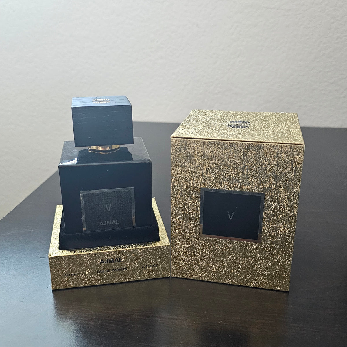 V by Ajmal Gold Collection open box