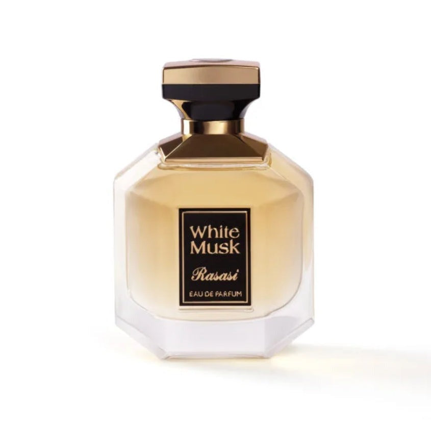 White Musk by Rasasi Eau de Parfum bottle front