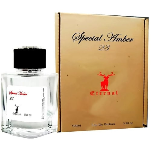 Special Amber 23 Eternal Collection 100ml bottle and box — FragranceShop Wholesale